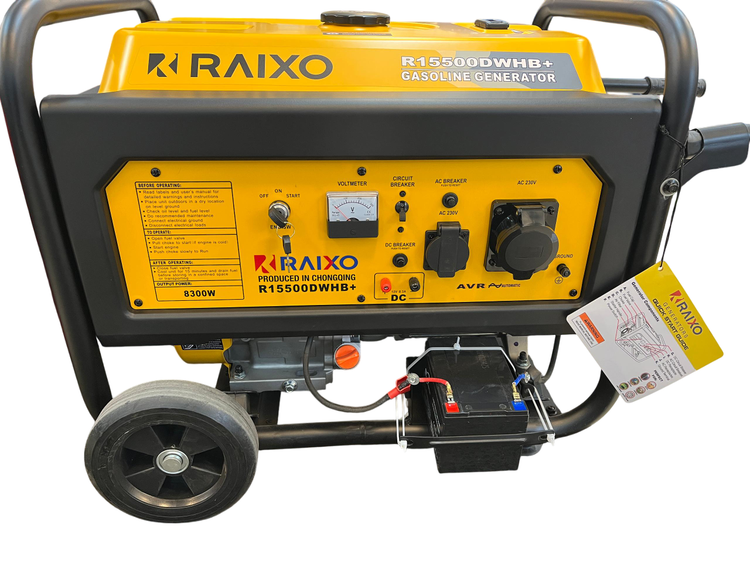 موتور برق بنزینی استارتی 8/3 کیلووات رایکسو +R15500DWHB