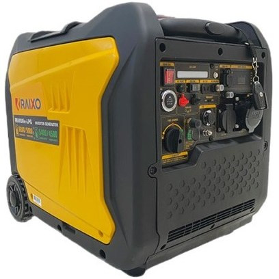 موتور برق سایلنت 6/5 کيلووات 2 گانه سوز راکسیو RAIXO RB7250ie+LPG