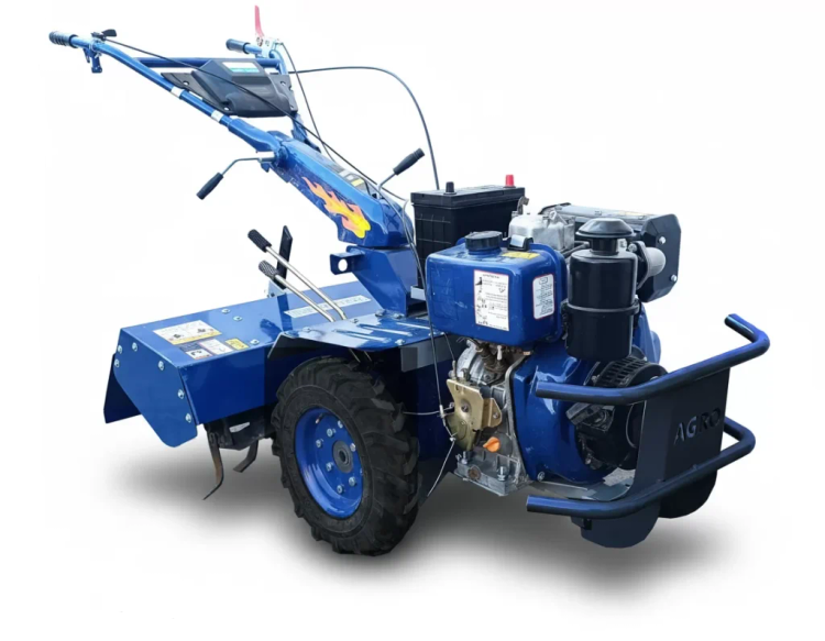 تیلر کولتیواتور دیزلی 10 اسب استارتی اگرو AMT1-D9E